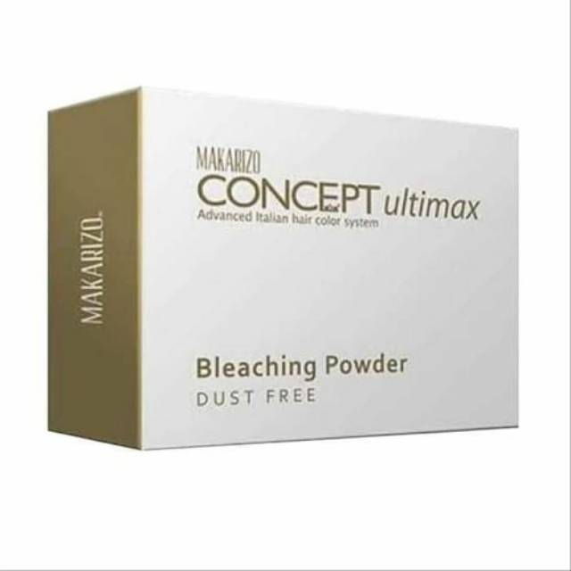  BPOM MAKARIZO bleaching powder  15gr Cream Developer 