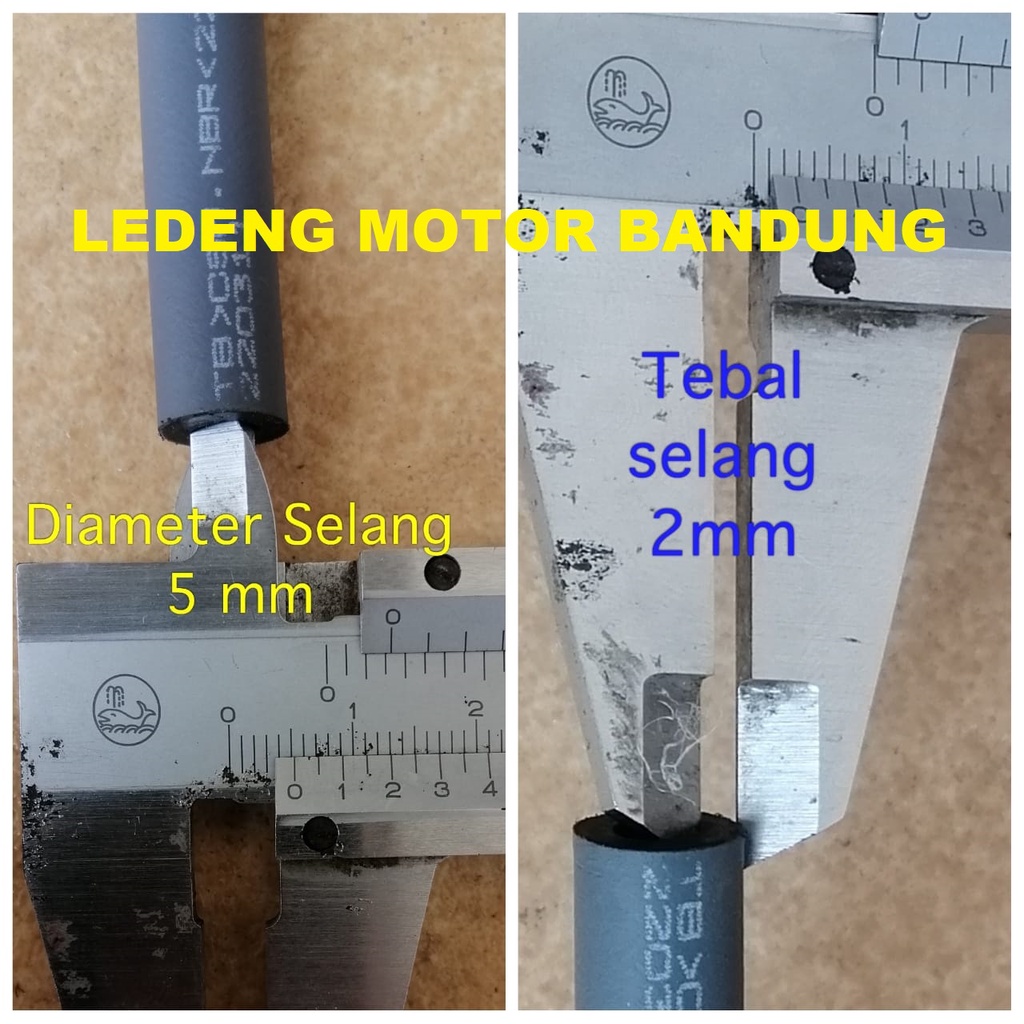 Selang Bensin Abu Tebal Kuat Awet Slang Motor Multifungsi