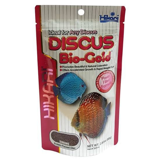 Hikari Discus Bio gold 80gr pakan discus / pakan makanan ikan discus