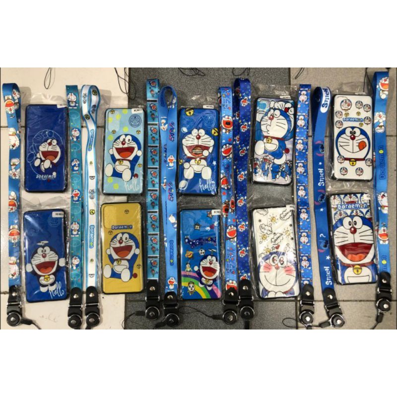 

CASE DORAEMON +tali disney/type perset isi 10pcs