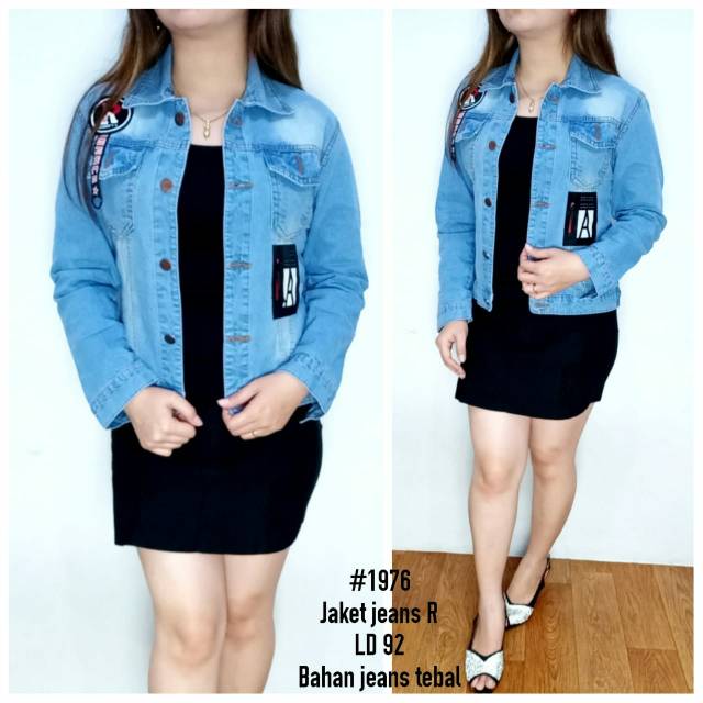 Jaket jeans import  R 1976