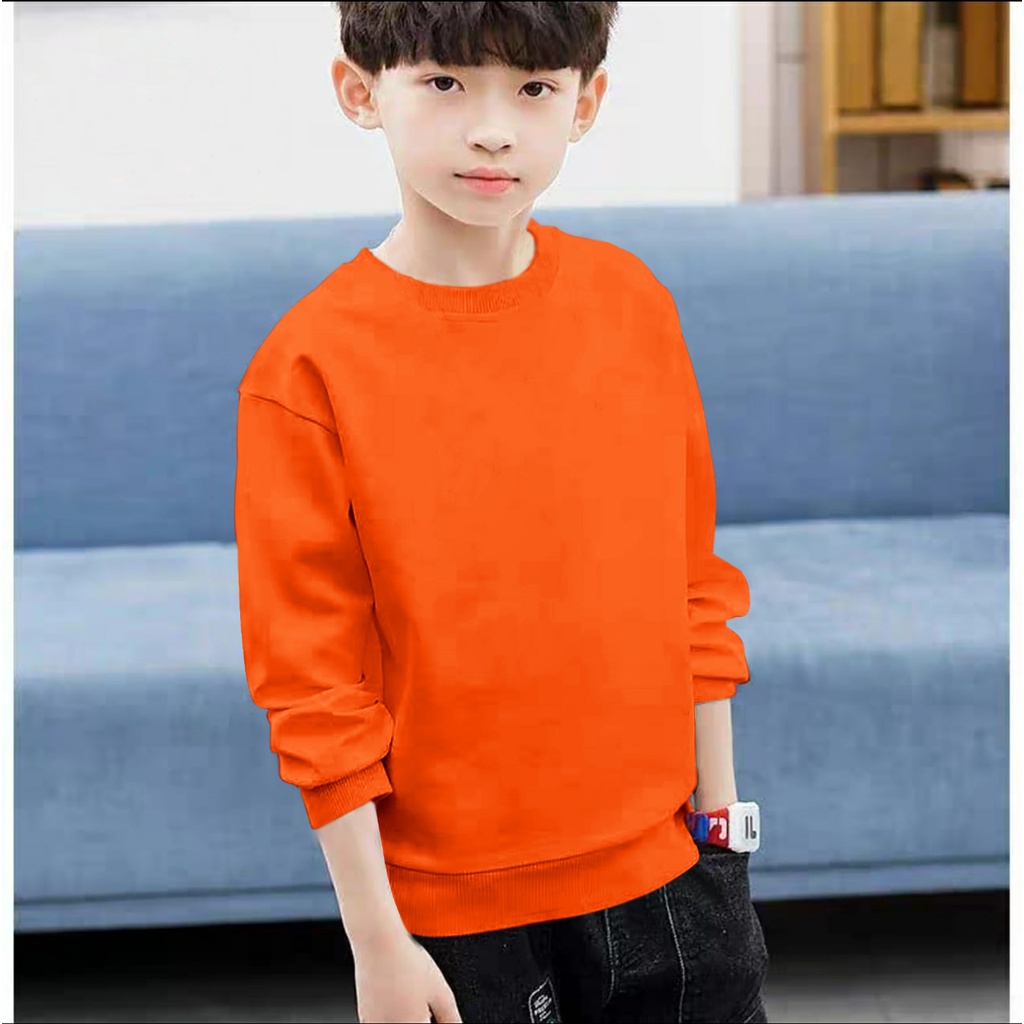 baju sweater anak polos / atasan anak laki laki / sweater anak /  baju anak termurah -alipio fashion