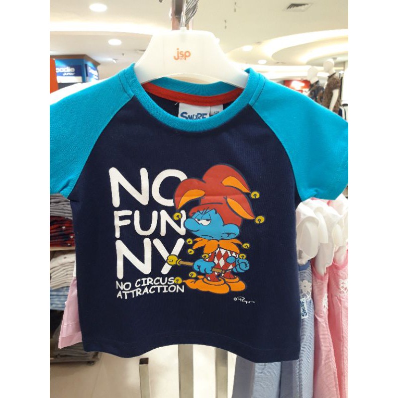 Jsp smurf//T-shirt karakter smurf original