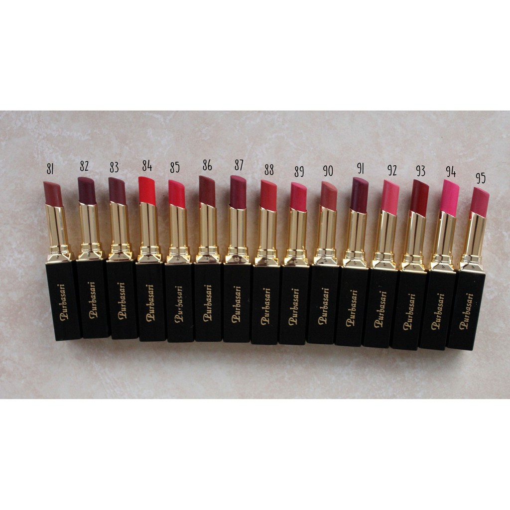 Lipstick Purbasari Color Matte/Lipstick Purbasari Matte