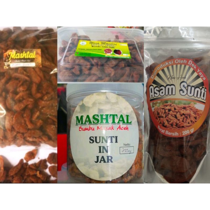 

Asam Sunti / Asam Aceh / Belimbing Wuluh kering / Kemasan plastik, cup dan in Jar