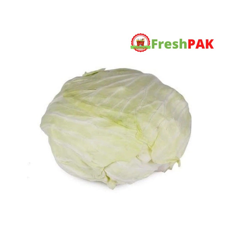 

FreshPAK - Kubis Putih 600gr / 1Kg / Kol Putih / Sayuran Segar / Sayur Mayur Bersih