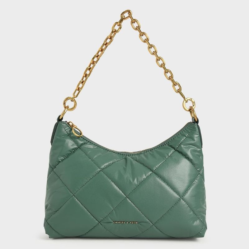 12.12 SALE | CK Puffy Quilted Chain Handle Bag