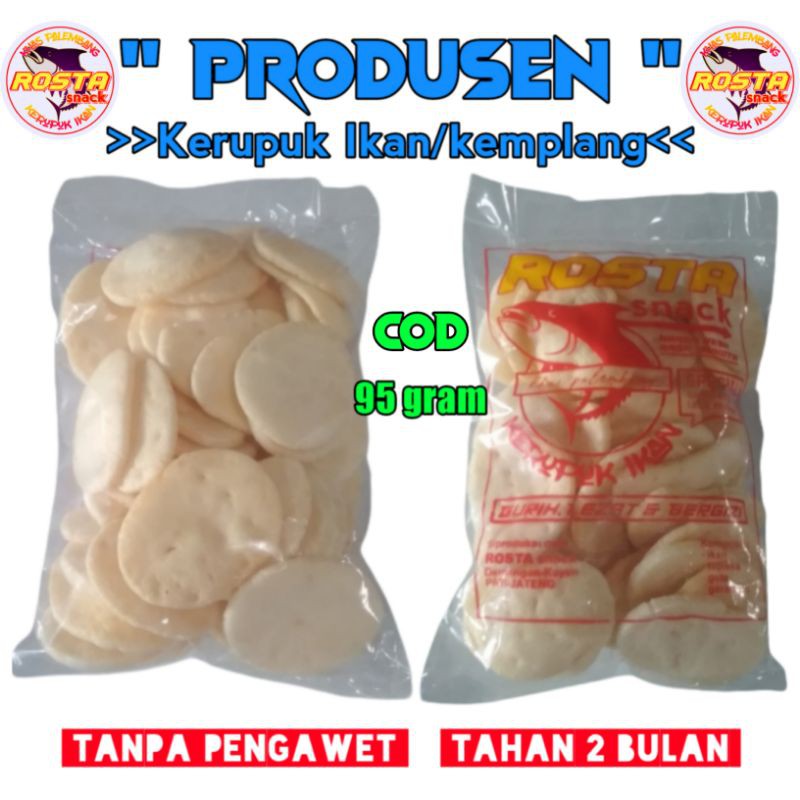 

kemplang ikan mini besar tenggiri tunul super kerupuk khas palembang produsen murah