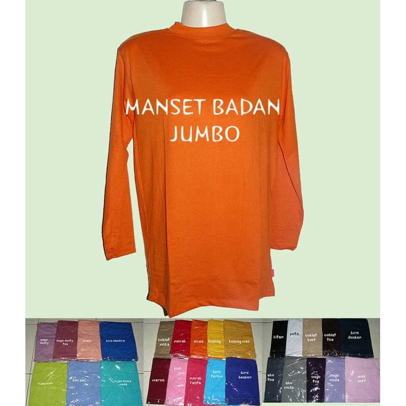 Manset Atasan Jumbo dan standar Bahan Spandek