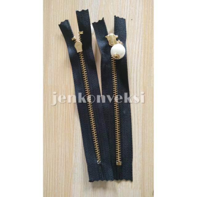 Resleting Jeans 5 Inch Mutiara Per Lusin