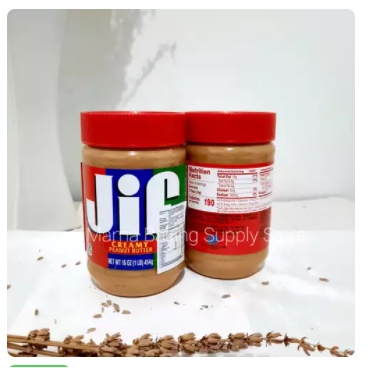 

JIF Creamy Cream SMOOTH Peanut Butter Selai Kacang Halus 454 gr