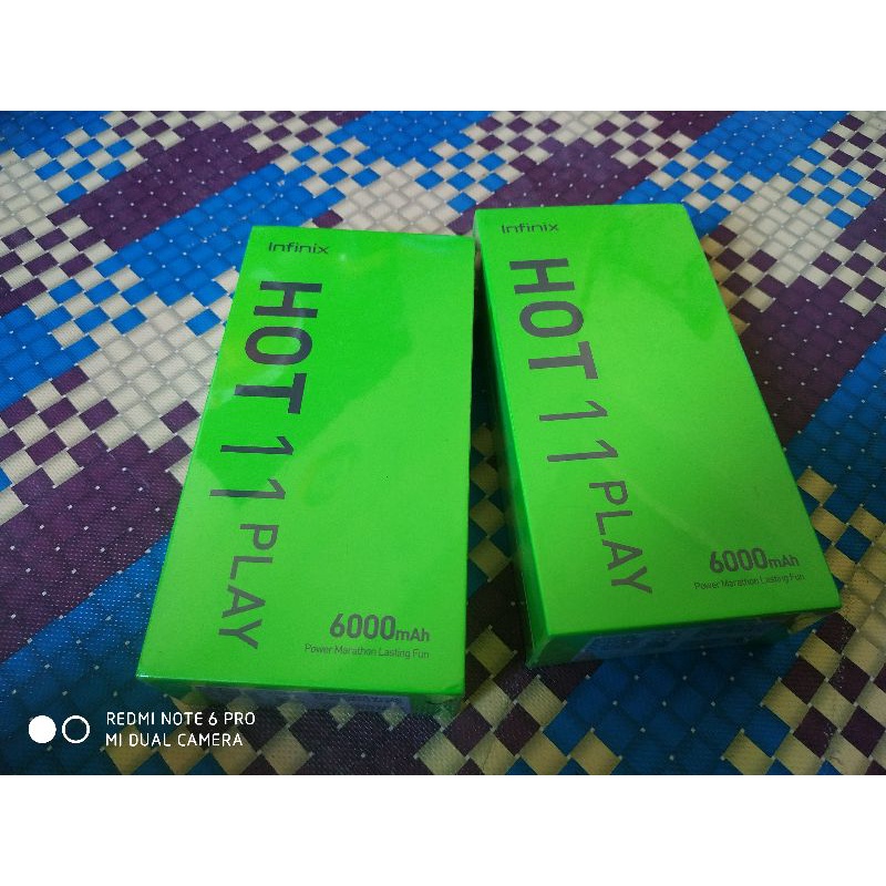 Infinix Hot 11 Play Ram 4/64 garansi resmi