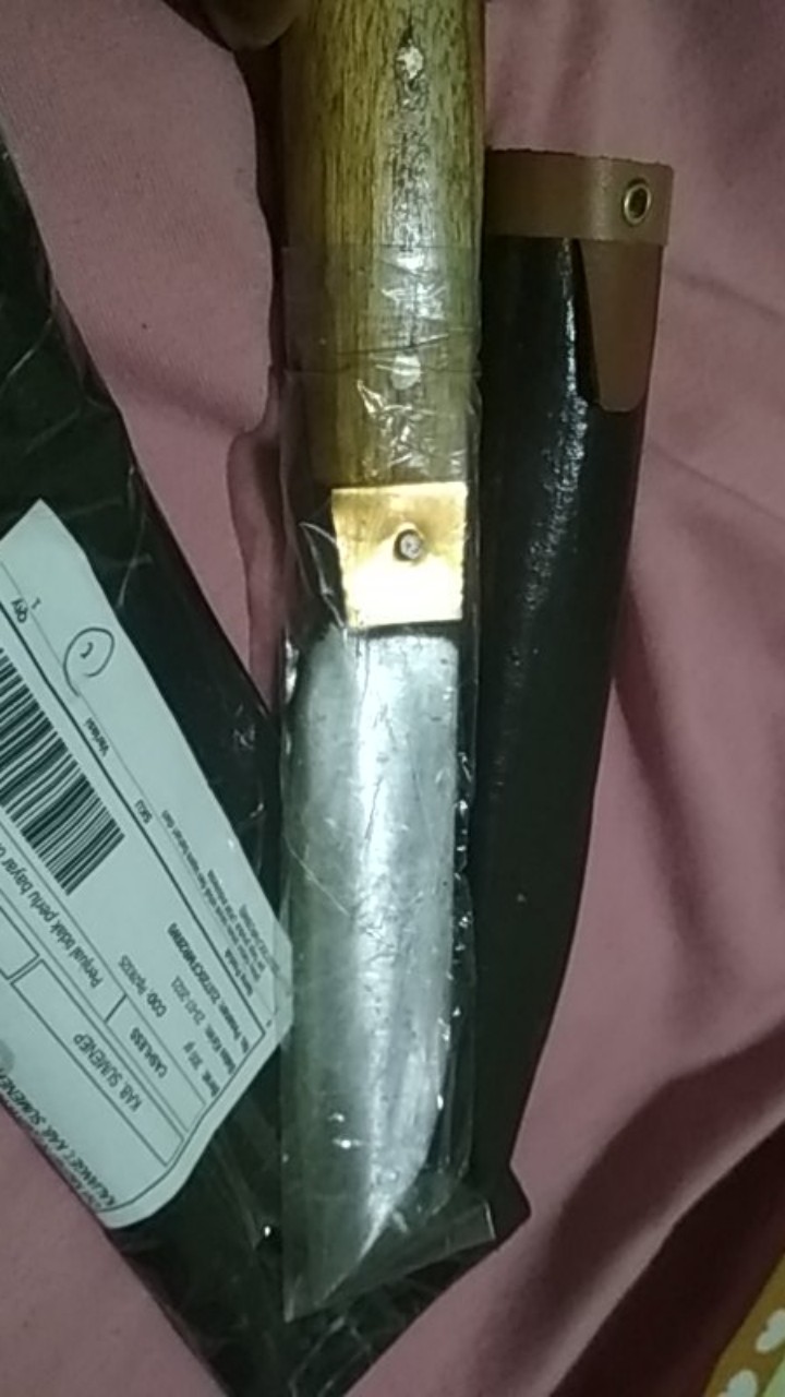 Pisau Dapur Pisau Sayat Tebal Dan Tajam Bahan Dari Per Baja Produk Ukm Indonesia