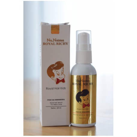 Naufa Royal Richy Serum Rambut Subur Penumbuh Rambut Bayi Dan Anak Kualitas Premium