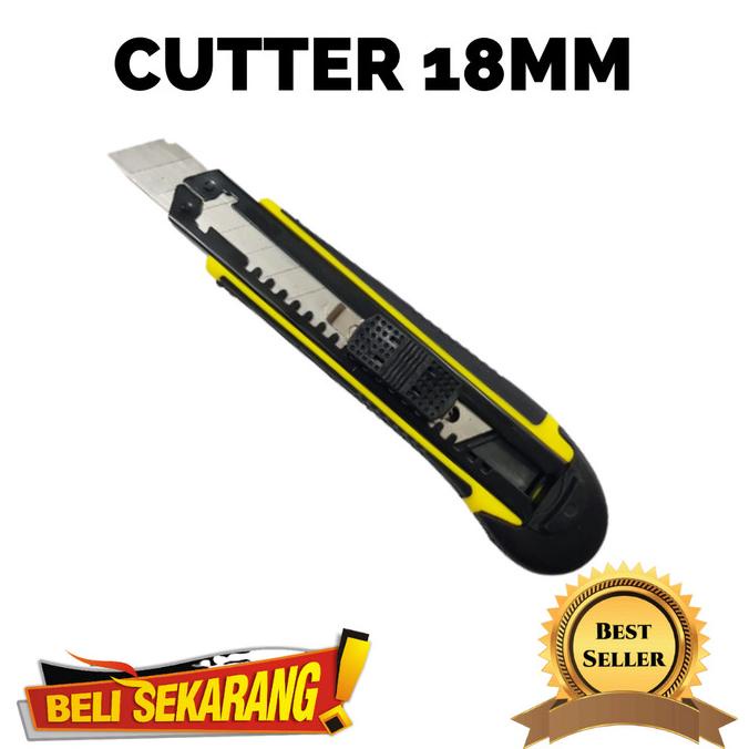 

PISAU CUTTER 18MM IMPORT MURAH / PISAU CUTTER BESAR HIGH QUALITY ptfutur57 Juara