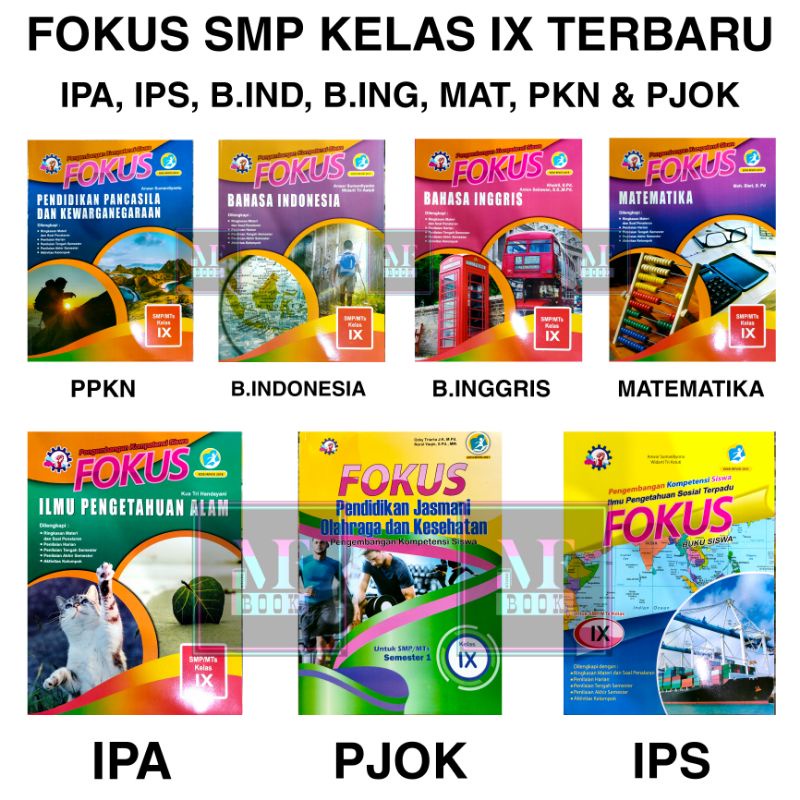 BUKU FOKUS SMP KELAS 9 EDISI REVISI TERBARU