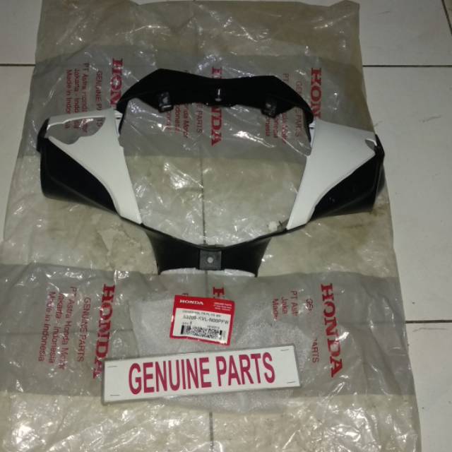 Batok Depan Cover Handel Supra X 125 Batman Putih 53205-KVL-N00PFW Ori Orginal Ahm