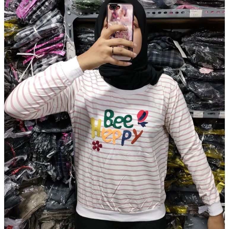 atasan/sweater impor murah Ld,110 ke 120