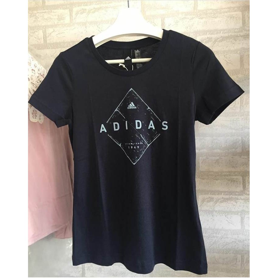  Kaos  Adidas  Women Emblem Tee Original Shopee  Indonesia