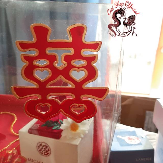 Tempelan baki shuangxi/tempelan shuangxi baki/tempelan shuang xi/tempelan shuangxi/stiker baki/