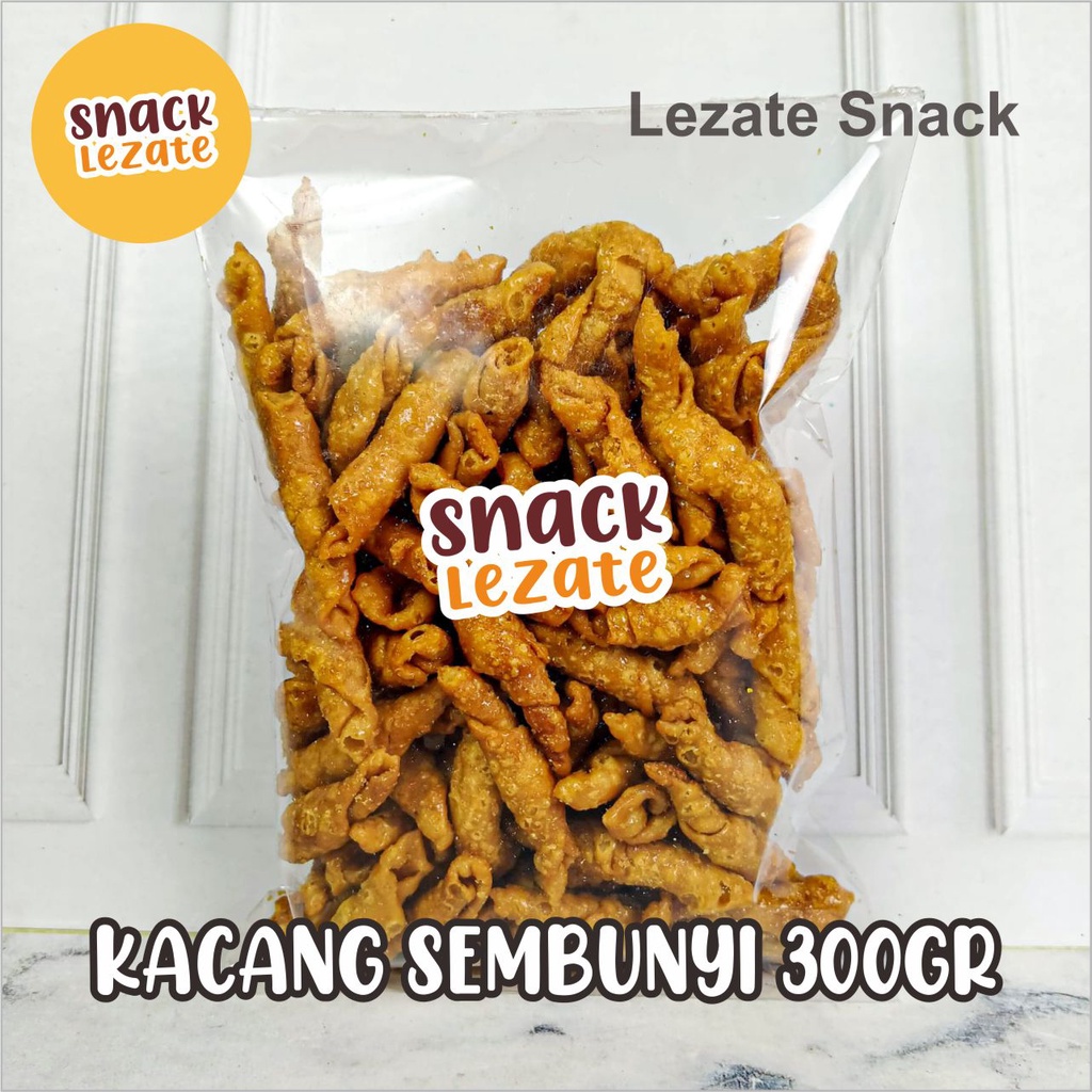 

Kacang Sembunyi Manis 300gr Murah / Kacang Umpet Kiloan Renyah Murah / Kacang Tanah Pedas Manis Lezate Snack