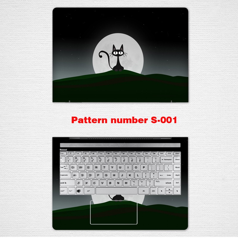 DIY Universal Laptop Stickers Computer Skin Vinyl 2 Sides Notebook Skin for 11/12/13/14Computer Sticker Huawei Matebook14s Notebook Sticker Matebook13s Huawei Matebookd14 Film Matebook B3-410 Protective Case Film Customization