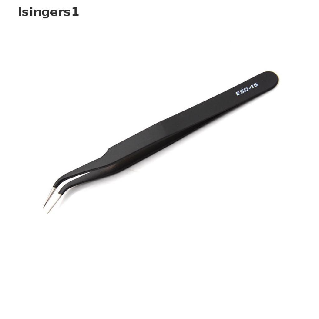 (lsingers1) 2pcs / set Pinset Anti Statis Warna Hitam