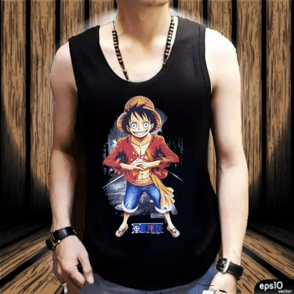 Tanktop Pria - Dalaman Distro - Terbaru - Murah - Tanpa Lengan - Atasan