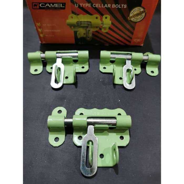 Grendel Overpal Slot Hijau Per Pcs