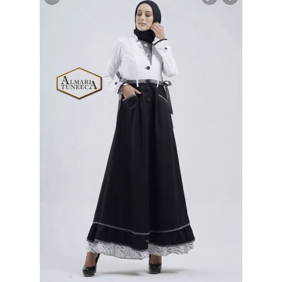 SALE Tuneeca Original Almari Gamis Branded Wise Leader Ukuran S+ NEW Dress Gamis Busui Baju Formal C