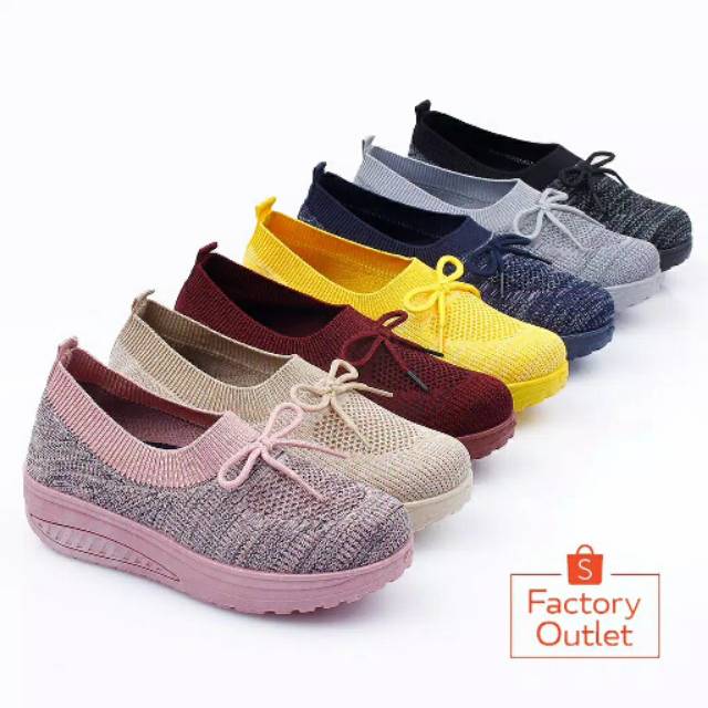 Sepatu rajut Slavina Lovia TM231