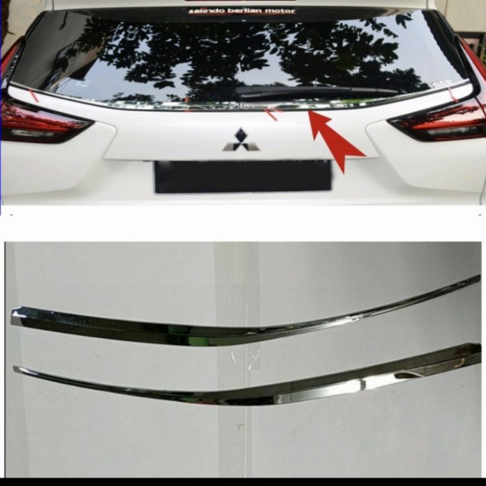 List Kaca Belakang Chrome Xpander