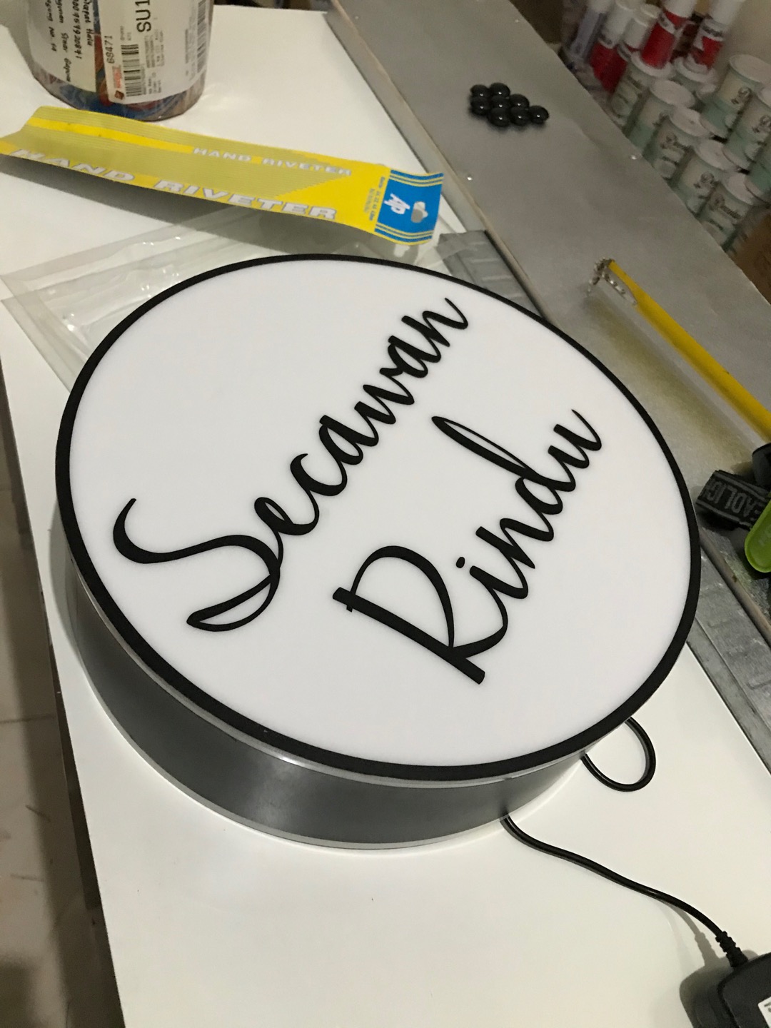 Download Neon Box Bulat Mini Diameter 30 | Shopee Indonesia