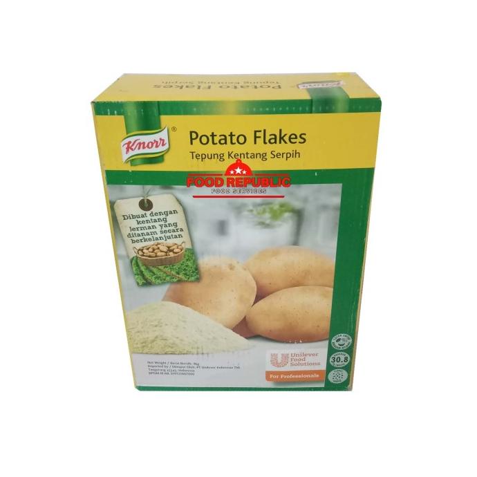 

Knorr Mashed Potato Flakes 4 Kg - Tepung Kentang Serpih Halal Enak Sale