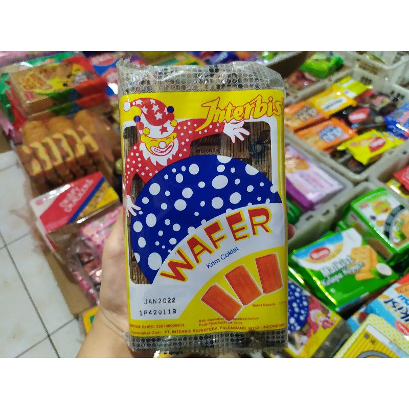 

WAFER INTERBIS BADUT - KRIM COKLAT