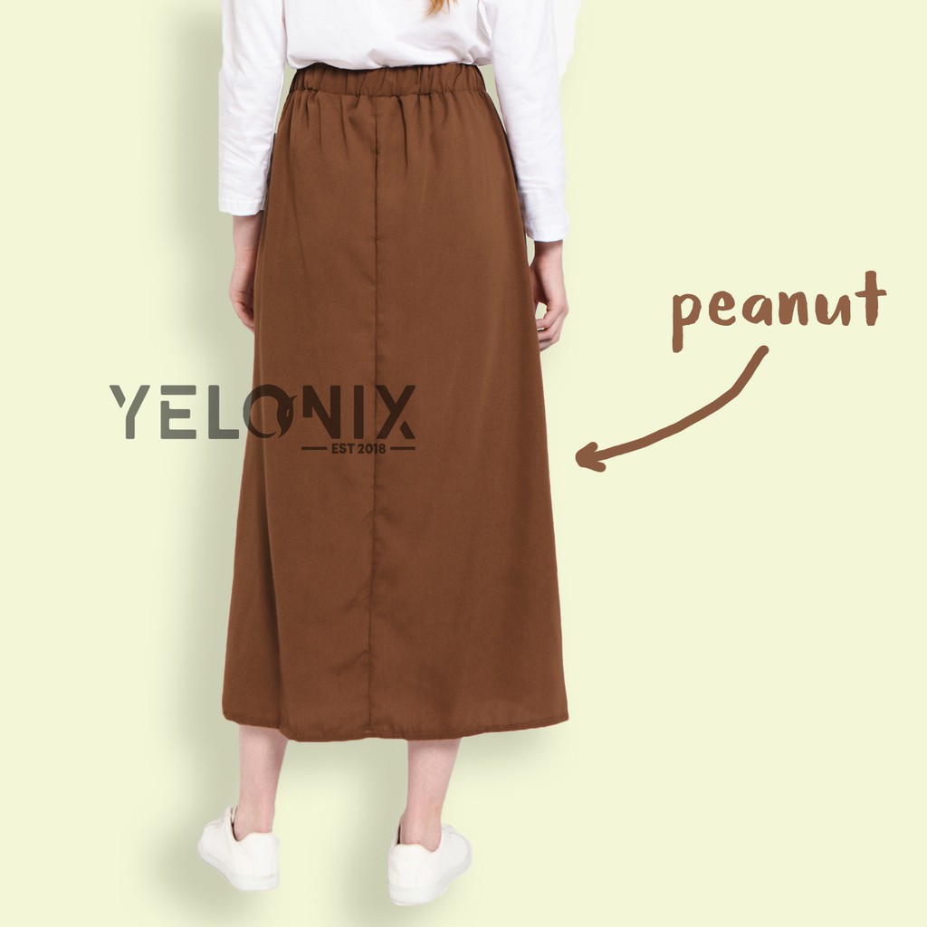 ROK POLOS STANDART PANJANG WOLFIS WOLVIS SKIRT PREMIUM - YELONIX