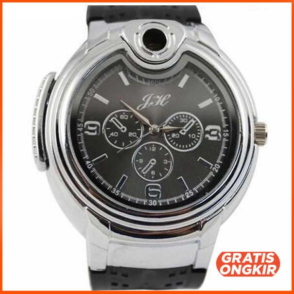 Jam Tangan Kasual Pria dengan Korek Gas - HC-90