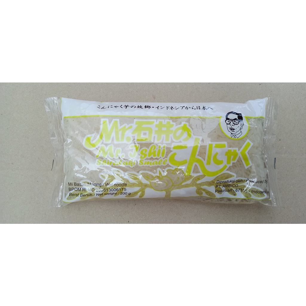 

Bihun shirataki basah , wet small mie sirataki , diet keto / ketogenic