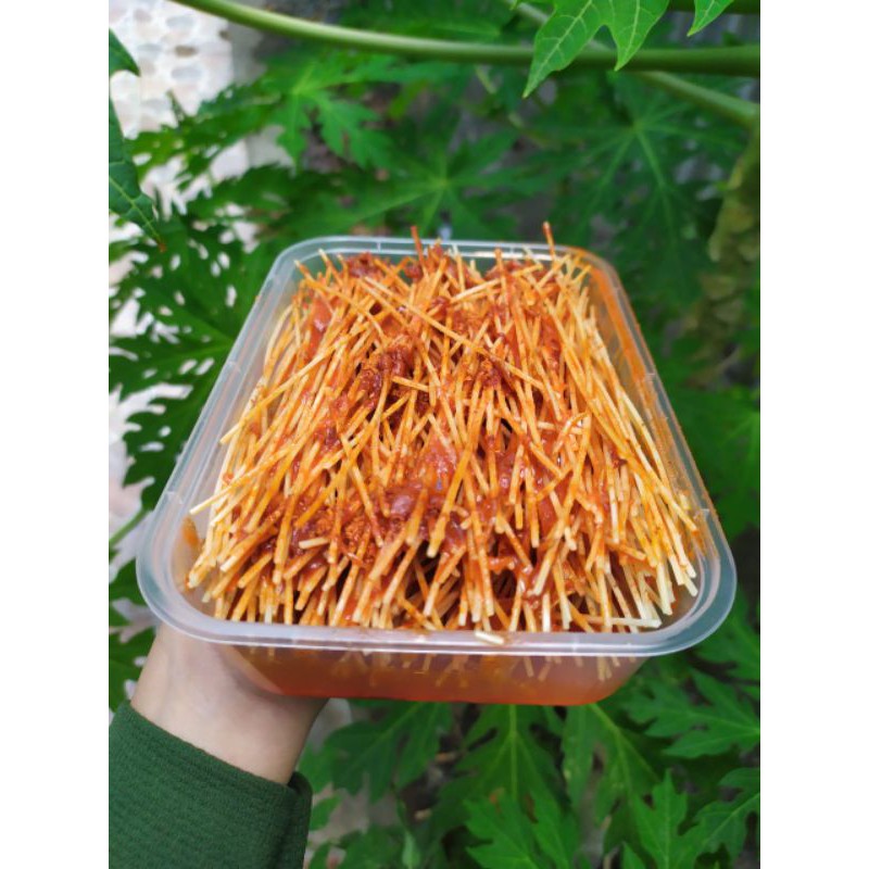 

TERENAK Mie Lidi Bumbu Basah box 500ml
