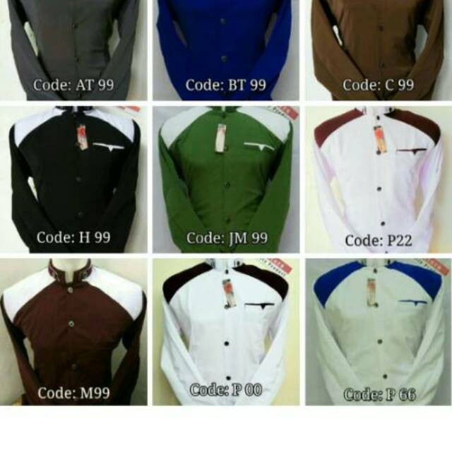 Jasko Putih Kombinasi Jas Koko Bahan Hightwis Tebal Size S M L XL XXL