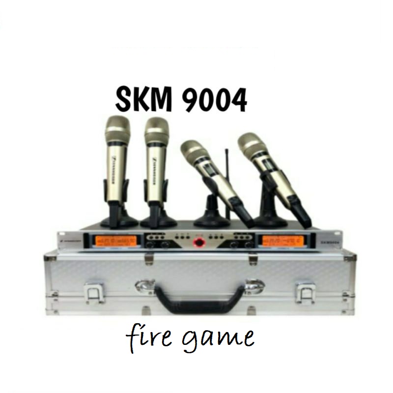 Mic Wireless Sennheiser SKm 9004 - 4 Mic Handheld