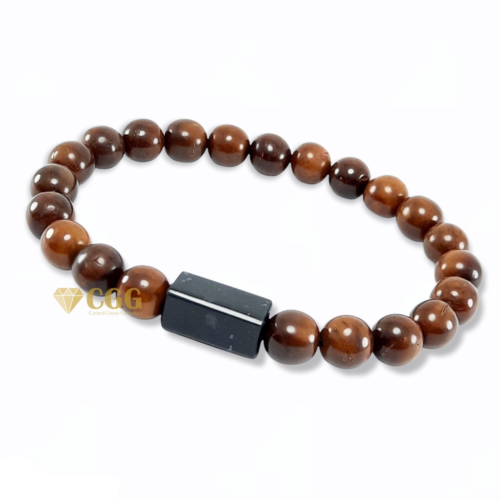 Gelang Kaukah Black Jade Asli Gelang Kesehatan Original