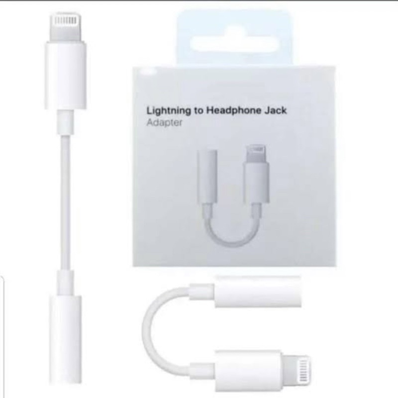 Converter Ip Lightning To Jack 3.5mm Sambungan Headset Iph