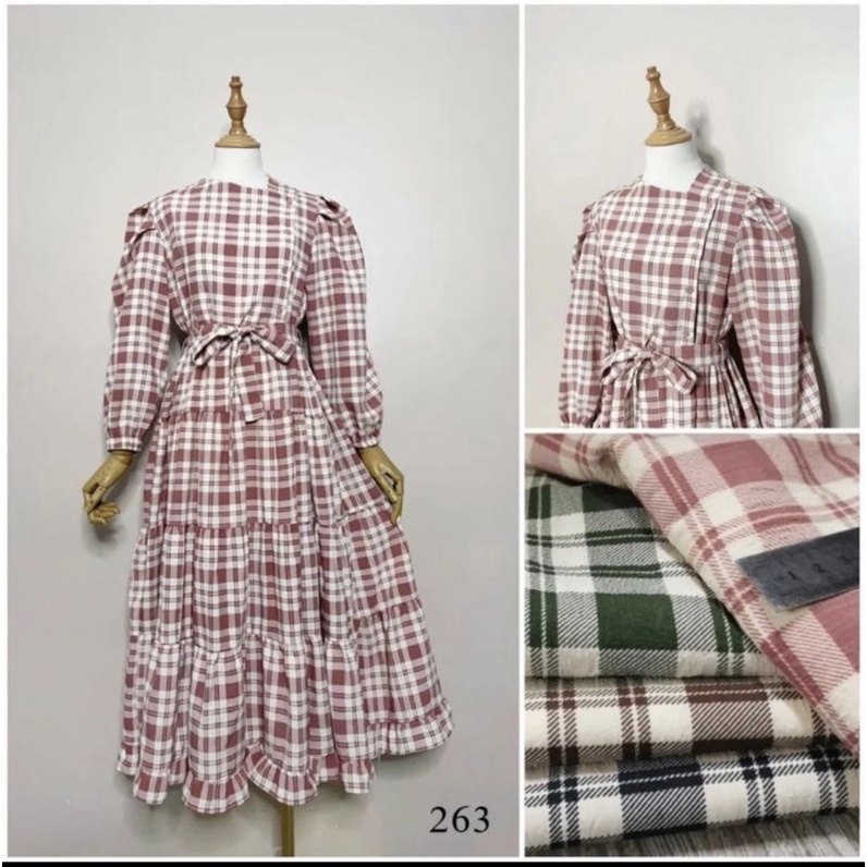 Midi dress Kotak by J’adore Clothing