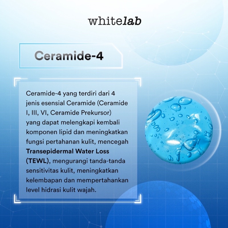 WHITELAB Cera-Mug Barrier Moisturizing Gel - Pelembab Wajah / Moisturizer Gel