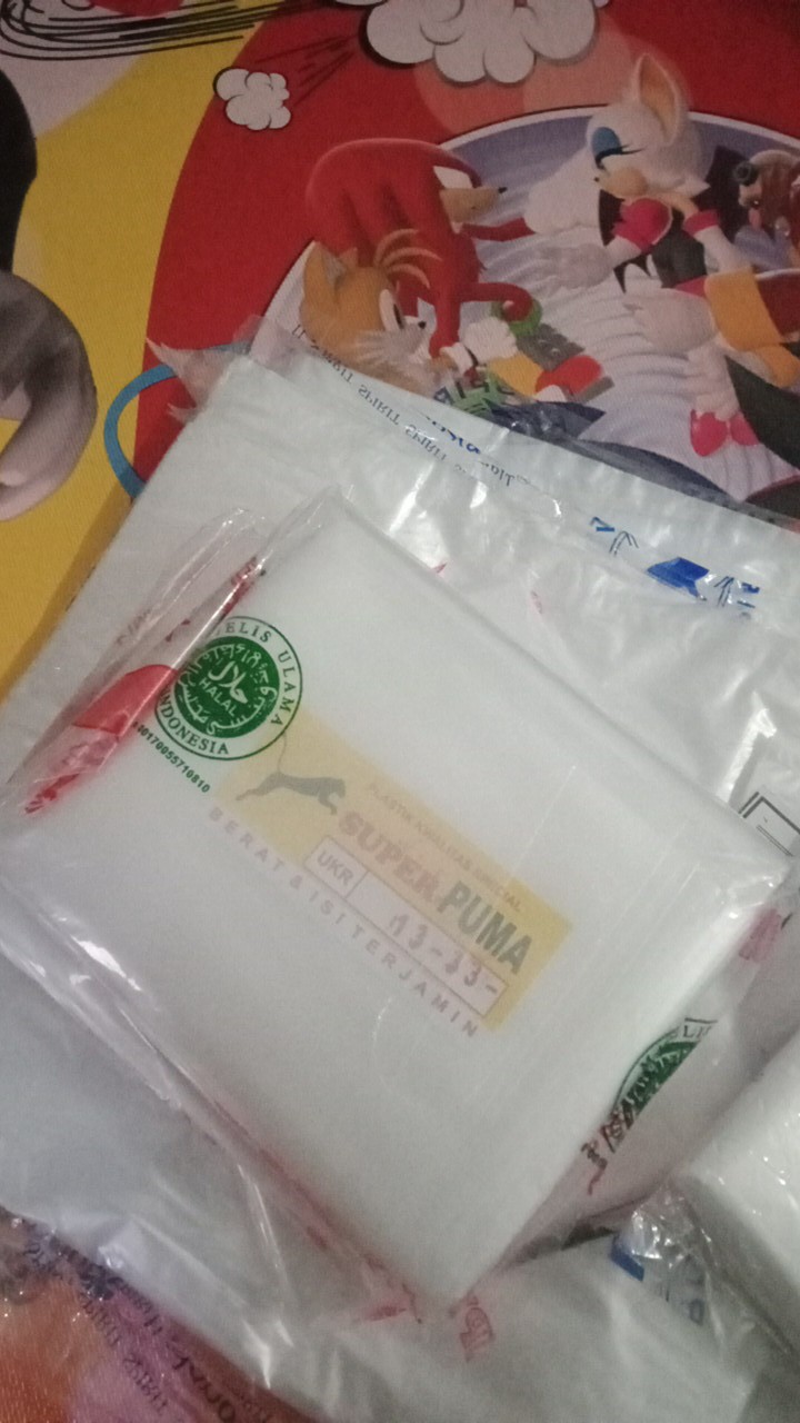 Plastik Kantong Pe Kt Puma 11x27, 13x33, 15x35(2 Ons)