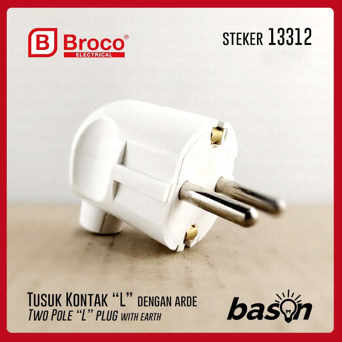 BROCO Stop Kontak 10A 2-6 lubang + shutter / CP + Kabel 3 / 5 / 10 meter - Max 2000W Siap Pakai