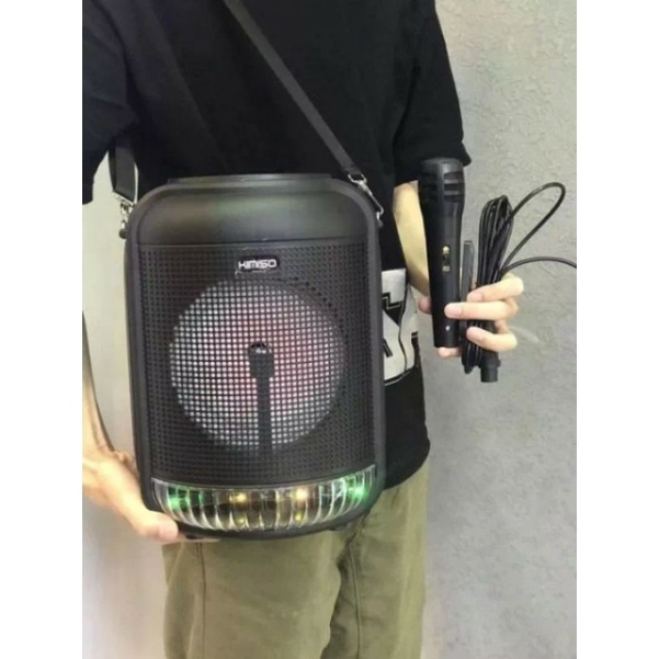 BRAIN POWER QS-3602 SPEAKER BLUETOOTH KARAOKE BOM BASS