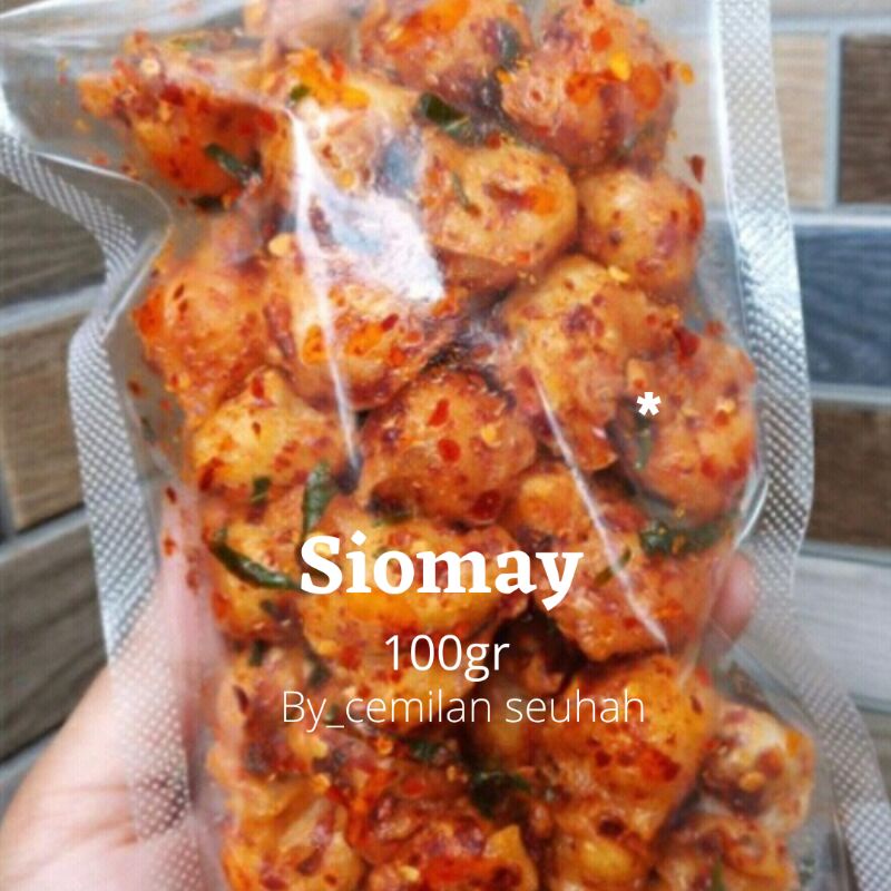 siomay pedas daun jeruk isi 100 gram