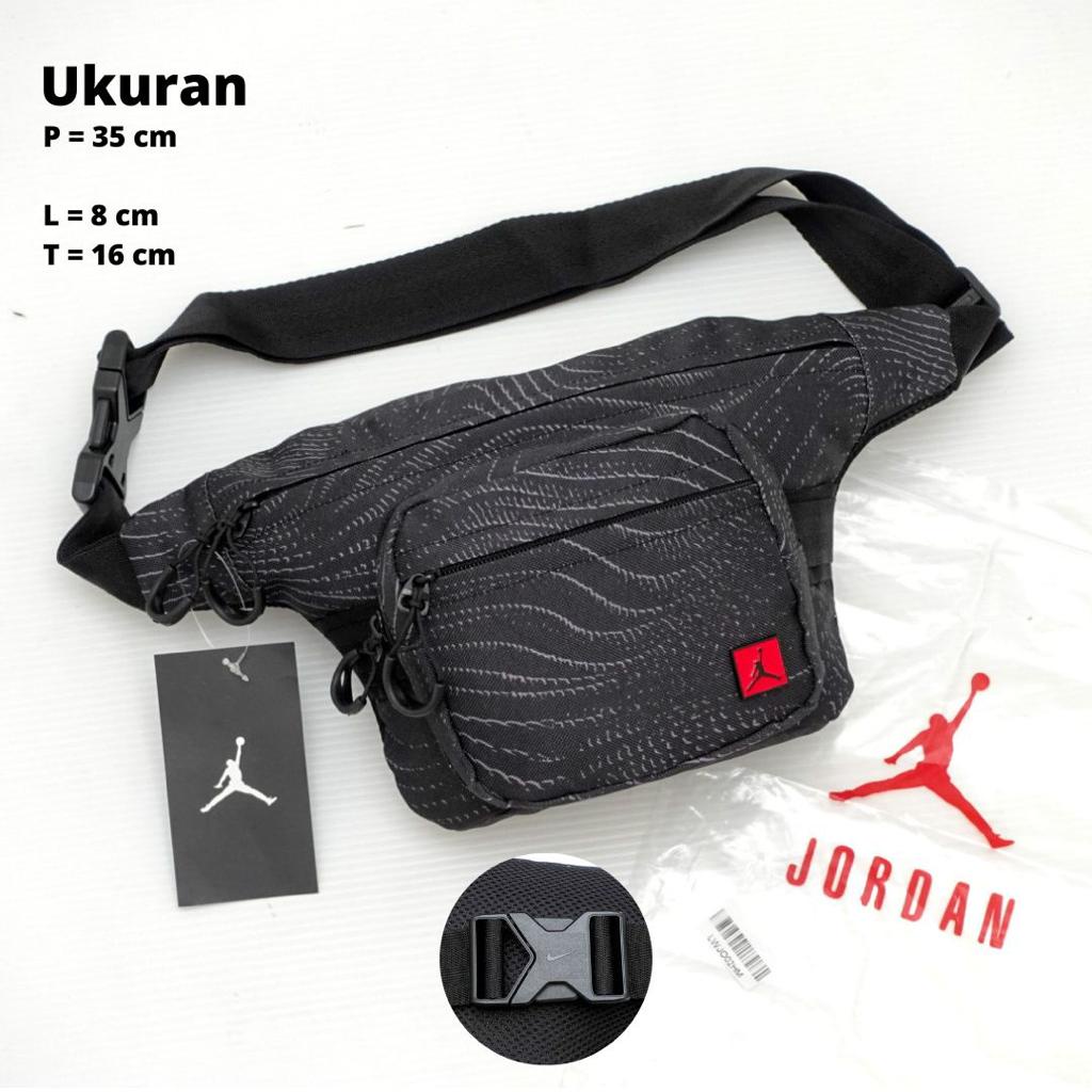 Waistbag Air Jord4n Tas Pinggang Pria Mirror Original Import